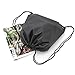 BINGONE Drawstring Bag Folding Backpack Home Travel Sport Storage 4PCS