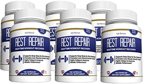 BCAA Branched Chain Amino Acids - L-Glutamine L-Leucine Pre and Post Workout Recovery Supplement for Muscle Building Fat Burner Energy Booster for Men Women Health and Wellness 6 Bottles 150 Capsules