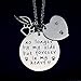 O.RIYA Loss of Pet Necklace, Pet Memorial Necklace, Dog Cat Hand Stamped Jewelry