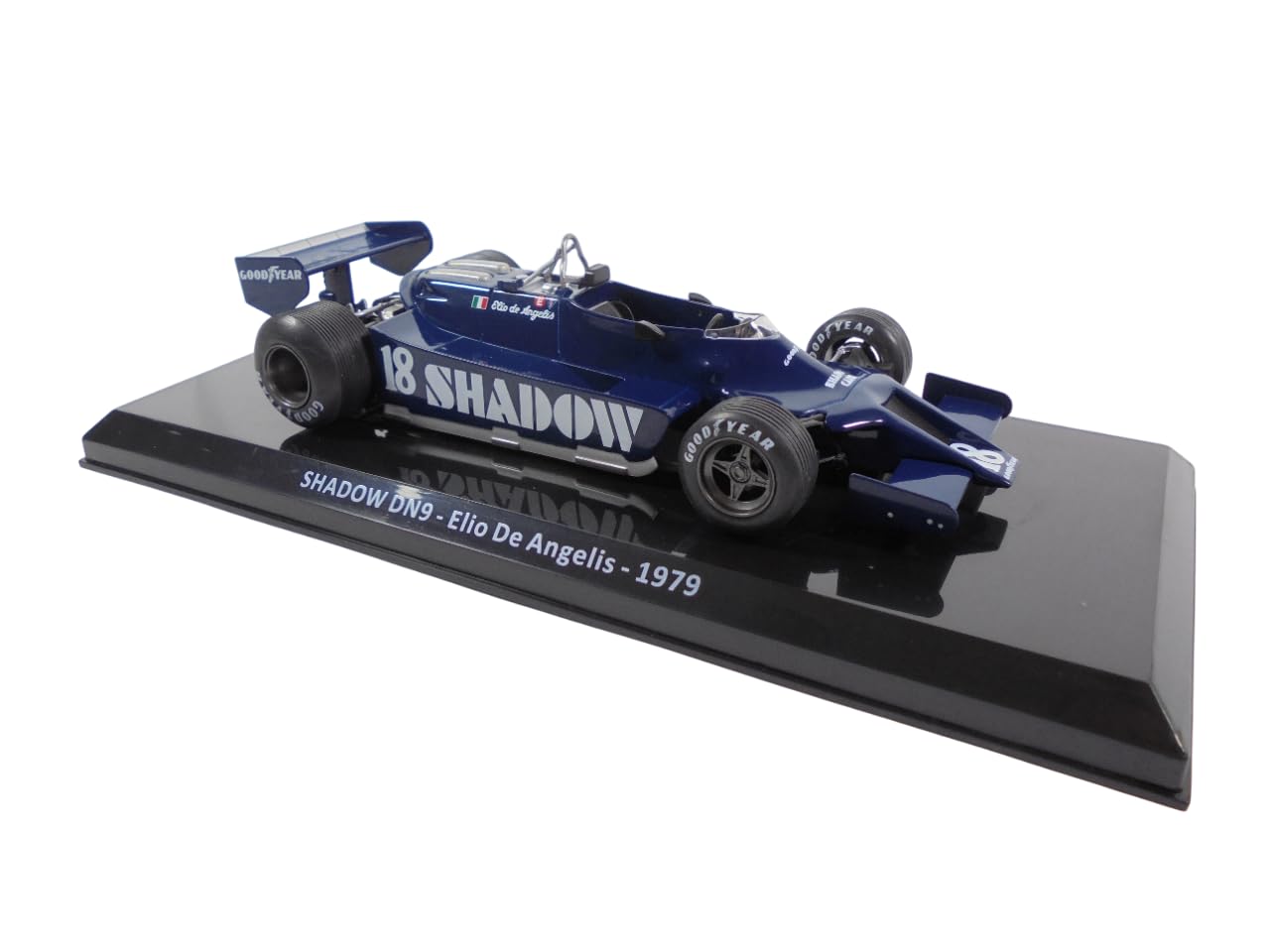 OPO 10 - Formula 1 compatible with SHADOW DN9 Elio De Angelis 1979-1/24 Model car OR091