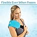 Arctic Flex Reusable Hot & Cold Gel Ice Pack Wrap with Strap - Hot & Cold Therapy Gel Ice Pack Wrap for Injuries, Pain, Shoulder, Knee, Back, Elbow & Foot - Flexible Wrap Around Cold Pack & Compress