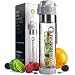 Infusion Pro Water Infuser Bottle - 24 oz Infused Water Bottle bpa Free | Premium Leak Proof Tritan Plastic with Bottom Infusing Design | Flip Top Locking Spout primary