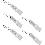Healifty 5PCS Hearing Aid Amplifier Plastic Battery Holder Storage Case Box Battery Caddy with Keychain
