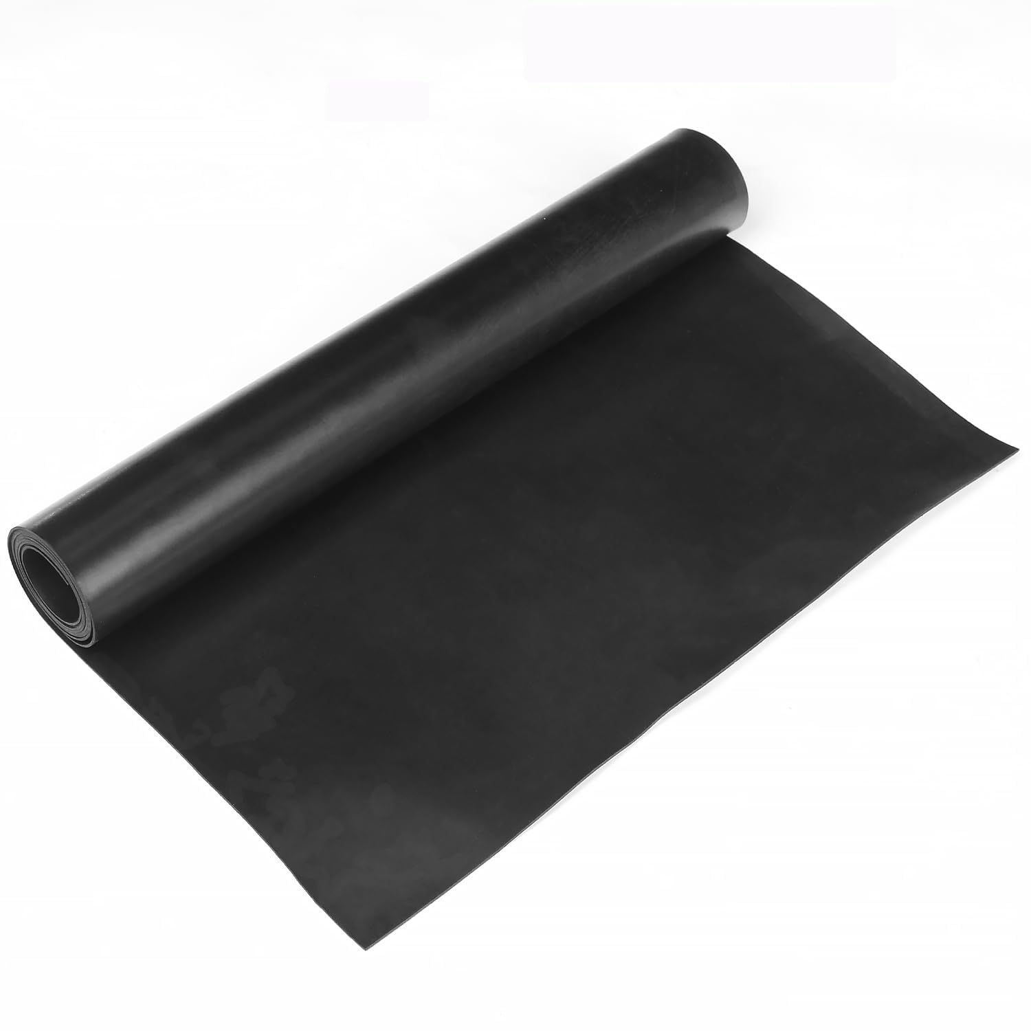 Photo 1 of WochiTV Solid Rubber Sheets, 12" Wide x 1/32" Thick x 12" Long Neoprene Rubber Strips Rolls Perfect for DIY Gasket Material, Sealing, Liner, Shield, Padding, Mat