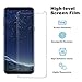 Samsung Galaxy S8 AOFU Screen Protector, Tempered Glass 3D Touch Compatible,9H Hardness,Bubble (2 Pack)