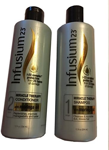 Infusium23 Moringa Oil Miracle Therapy Shampoo and Conditioner