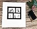RECUTMS Photo Albums 4x6 Hold 600 Photos Black Pages Large Capacity Leather Cover Wedding Family Photo Album Books Horizontal and Vertical Photos (White), 600 pockets