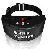 Bark Control Pro - Dog Bark Collar - The Quick and Effective Small and Large Breed Shock Collar - Adjustable Sensitivity - Seven Levels of Feedback - Guaranteed