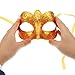 Bememo 12 Pieces Unisex Plated Masquerade Half Face Mask Wedding Props Mardi Gras Party Masks Carnival Costume Accessory