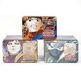 Naruto Guardian of the Village TCG Collector Tin Set - 3 Tins - With Rare Cards