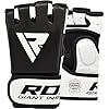 RDX-Guantes-MMA-para-Artes-Marciales-Entrenamiento-Cuero-Sparring-Guantillas-Bueno-para-Grapling-Kickboxing-Muay-Thai-Saco-de-Boxeo-Combate-Training-y-Lucha-Libre
