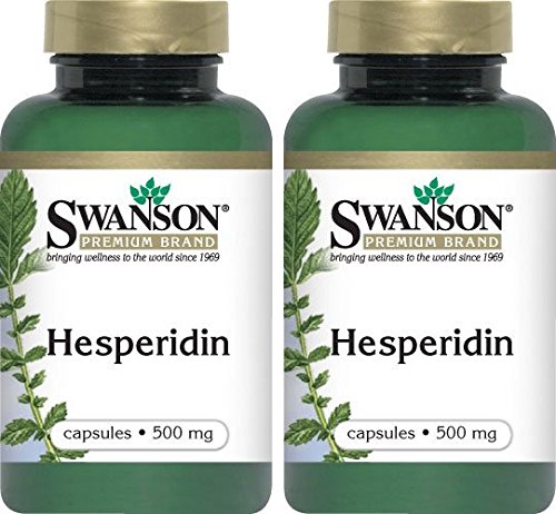 Swanson Hesperidin 500mg (2 Bottles each of 60 Capsules) Swanson Hesperidin 500mg (2 Bottles each of 60 Capsules)