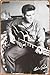 Elvis Presley Play Guitar, Metal Tin Sign, Vintage Style Wall Ornament Coffee & Bar Decor, Size 8
