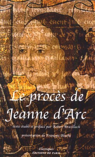 Le  procès de Jeanne d'Arc