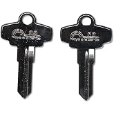 Replacement Key for Craftsman, Proto, Mac Toolboxes - 8052 Series Key Cut on 752 Blank - 2 Pack - KEYSALACARTE