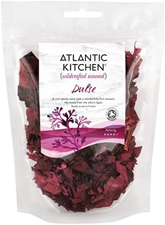 ATLANTIC KITCHEN Organic Wildcrafted Dulse Seaweed 40g (Pack of 2)