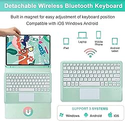 AnMengXinLing Galaxy Tab S6 Lite Keyboard Case with