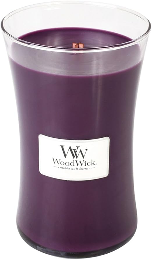 FIG WoodWick Glass Jar Scented Candle, Large 22 oz. Home