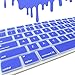 All-inside Dark Blue Keyboard Cover for iMac Wired USB Keyboard