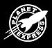 Planet Express Futurama WHITE Vinyl Car/Laptop/Window/Wall Decal