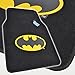 BDK WBMT-1301+WBSW-1301 Batman 4 Piece Floor Mats and Batman Steering Cover