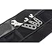 JEGS Fender Cover | Built-In Pocket For Tools | 23” High by 31-1/2 “ Long | Black With JEGS Logo | Heavy-Duty Vinyl | Non-Skid Backing