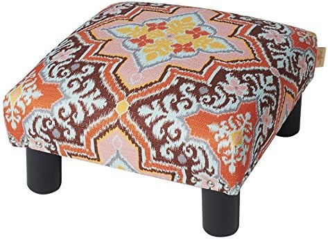 Jennifer Green Brie Aztec Ottoman