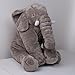 MorisMos Plush Stuffed Elephant Animals Toy for Children Grey 24 inches