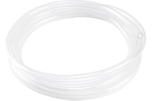PLUMBINGMASTER 10ft 1/2''ID×5/8''OD Clear Vinyl Tubing Flexible and Hybrid PVC Tubing, Lightweight soft hose, drinkable pipe