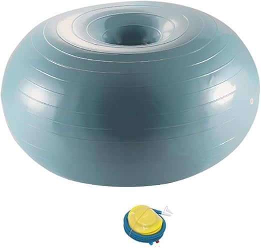 Peahop Gym Ball Pilates Ball Pump Anti Burst Seat Ball para Yoga ...
