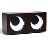 MENG ZHI AO Desktop Big Eyes Clock Rotating Eyes