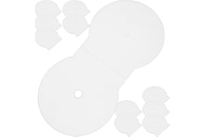 MOTHNUR 20pcs Single Dvd CD Cases Thickened Portable Storage Holders for Home and Travel