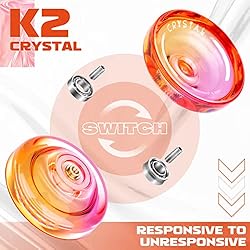 MAGICYOYO K2 Crystal Yoyo Professional Responsive