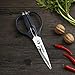 Kitchen Shears, TANSUNG Kitchen Scissors Heavy Duty Dishwasher Safe Food Scissors, Multipurpose Scissors Stainless Steel Kitchen Scissors for Chicken, Poultry, Vegetables, Meat, Fish, Herbs, BBQ