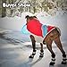 FLAdorepet Non-Slip Large Big Dog Sport Shoes Winter Waterproof Pet Dog Boots for Pitbull Golden Retriever (XL(3.2
