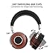 SIVGA SV007 Premium Wood Over-Ear Open Back Hi-Fi Headphones with Mic,Rosewood