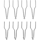 DIYEAH Pyrography Tips Wood Burning Tips 8 Tips Chrome Nickel Alloy Grey | Chrome Nickel Alloy, Grey Finish, 8 Tips, Detailed Wood Burning Projects