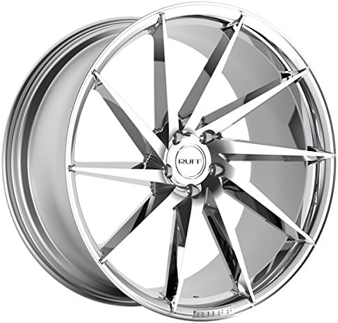 Ruff R2 20x8.5 5x112 +32mm Chrome Wheel Rim