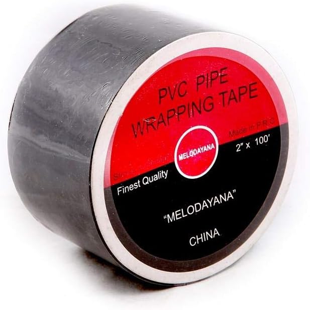 Pvc Pipe Wrapping Tape 2" X 120 ' Black. Buy Online at Best Price in