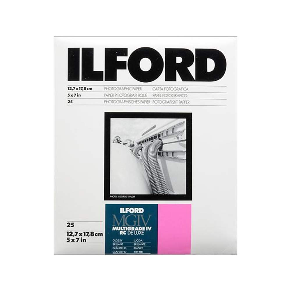 Ilford 5x7(12.7x17.8cm) Multigrade RC Glossy 25 Sheets