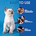 COTENI Flea and Tick Collar for Cat – 12 Months Protection from Fleas and Ticks – Allergy Free Flea Treatment for Cats- Adjustable, Efficient and Safe Flea Collarthumb 3