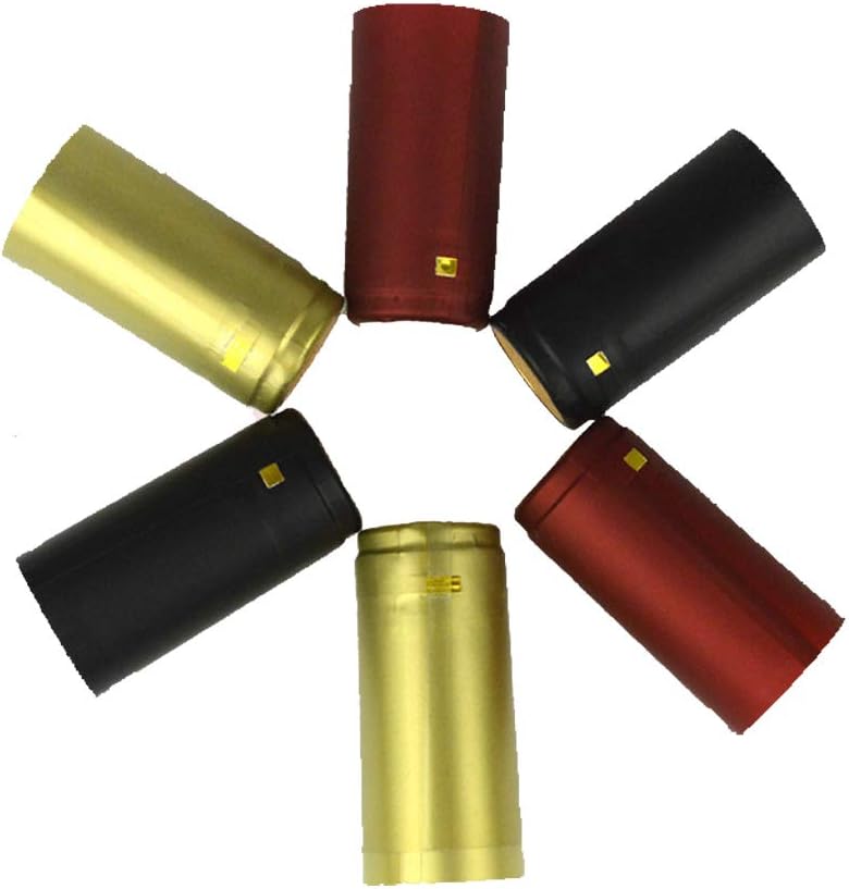 Wine Shrink Wrap Caps, PVC Heat Shrink Capsules with Tear