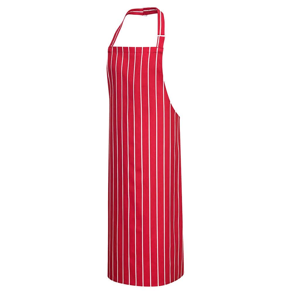 Portwest Butchers Apron, Size: One Size, Colour: Red/White, S839RWR
