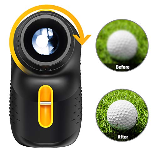 papasbox Golf Rangefinder, 800 Yards Laser Distance Finder with Slope
