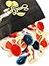 SweetGourmet Red & Blue Gummy Whales Jelly Filled Gummi Candy | 1 Pound
