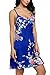 Avidlove Women's Peacock Nightshirts Satin Chemises Slip Sexy Sleepwear Sky Blue Small