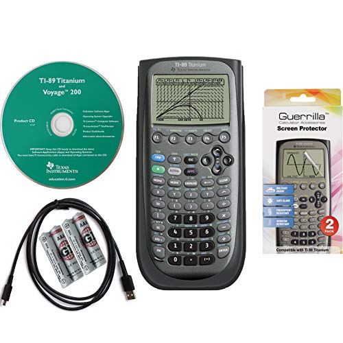 Texas Instruments TI 89 Titanium Graphing Calculator with Guerrilla