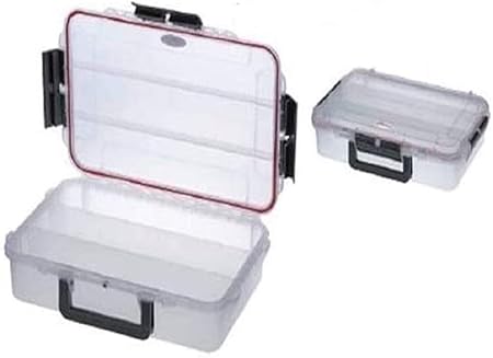 Zepre - Caja hermética Transparente antilluvia con ...