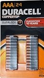 Duracell Coppertop AAA Batteris, 24 pack, Made in USA
