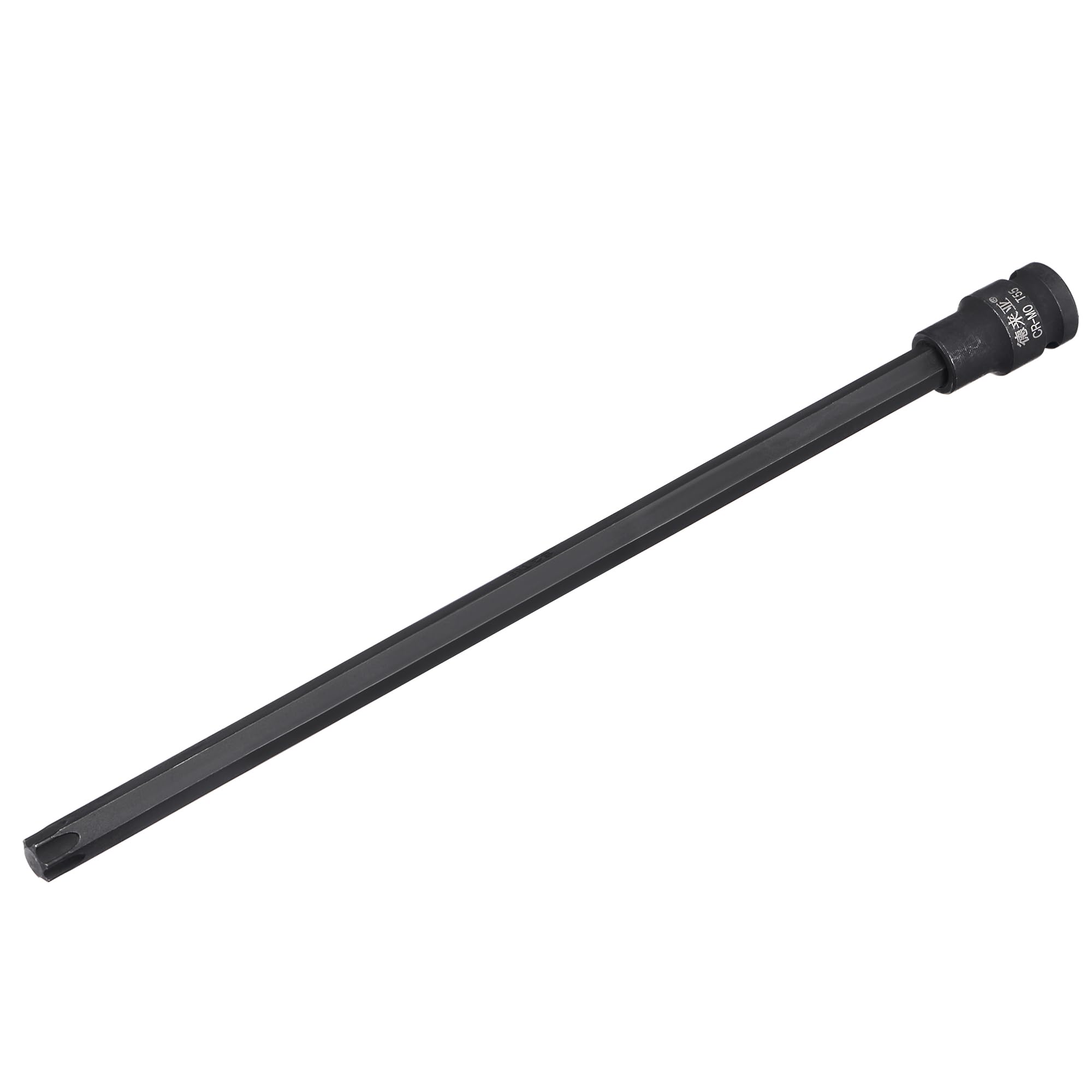 sourcing map 1/2" Drive x T55 Torx Bit Socket, S2 Steel Bits, Cr-Mo Sockets 12" Length (for Hand Use Only)